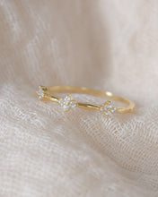 將圖片載入圖庫檢視器 PETAL - Gold Ring ✦ 925 Silver ™