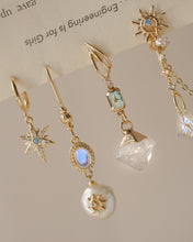 Load image into Gallery viewer, Prayer - 18KGP HoopsใBlue Turquoiseใ