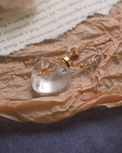 將圖片載入圖庫檢視器 【可打開放香水】 HEARTFELT (Gold) - White Crystal Perfume Necklace ✦ Waterproof™