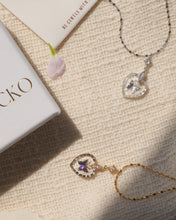 Load image into Gallery viewer, 【絕版!限量發售】【日本製琉璃】 BUTTERFLY - Silver Necklace *Waterproof