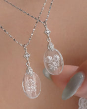 Load image into Gallery viewer, Eternal Rose Ver.1 - Silver Necklace ✦ Waterproof™