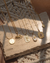 Load image into Gallery viewer, Sacred Sign - Evil Eye Moon Shine Necklace *Waterproof