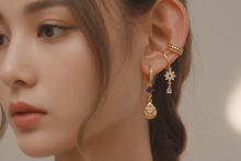 Load image into Gallery viewer, Explorer & Belief - Evil Eye Hoops