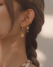 Load image into Gallery viewer, Explorer - Evil Eye Drop Hoops