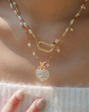 Load image into Gallery viewer, GEMY - Aquamarine Necklace โฆ Waterproofโข