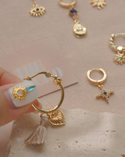 ๅฐๅ็่ผๅ
ฅๅๅบซๆชข่ฆๅจ Caramel - Heart Tassel Hoops