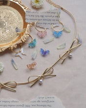 Load image into Gallery viewer, Butterfly - 18KGP Hoops