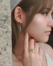 Load image into Gallery viewer, 【藍松石】BOHE - Gold Earrings