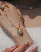 Load image into Gallery viewer, GEMY - Aquamarine Necklace โฆ Waterproofโข