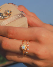 Load image into Gallery viewer, Solar-Opal Ring