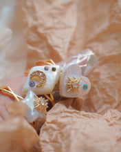 將圖片載入圖庫檢視器 【淡水珍珠】PEARL ROCK - Heart Ring