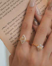將圖片載入圖庫檢視器 【淡水珍珠】PEARL ROCK - Rhombus Ring