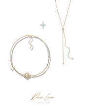 画像をギャラリービューアに読み込む, COMBO SET - Grace + Twisted Gold Necklace