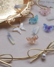 Load image into Gallery viewer, Butterfly - 18KGP Hoops