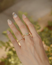 將圖片載入圖庫檢視器 May • Lily of the Valley - Birth Flower Ring