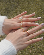 Load image into Gallery viewer, LILY LACEY - Gold Ring โฆ 925 Silver โข