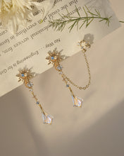 Load image into Gallery viewer, Healer - 18KGP Chain EarringsใGlass Stoneใ