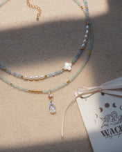 Load image into Gallery viewer, MINDFUL - Crystal Beaded Necklace โฆ 925 Silver โข