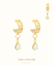 Load image into Gallery viewer, Intention - Opal Earring