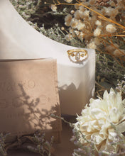 Load image into Gallery viewer, Tiara - 925 Gold Ring