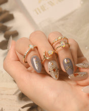 將圖片載入圖庫檢視器 【新品首週再8折】 Dream Crest - Gold Ring ✦ 925 Silver ™