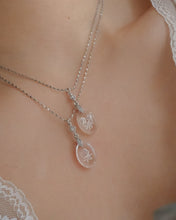 Load image into Gallery viewer, Eternal Rose Ver.1 - Silver Necklace ✦ Waterproof™