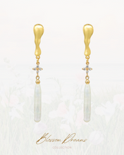 Load image into Gallery viewer, Pearl Poetry - 18KGP Earrings
