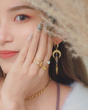 Load image into Gallery viewer, You Are Magic - Crescent Moon Earrings