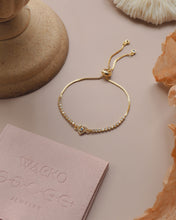 Load image into Gallery viewer, Dazzle Heartz Bracelet - Aquamarine