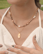 將圖片載入圖庫檢視器 Autumn Soul - Crystal Beaded Necklace
