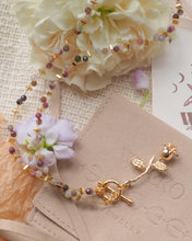 Load image into Gallery viewer, 【碧璽】ROSIE - Tourmaline Beaded Toggle Necklace