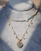 Load image into Gallery viewer, GEMY - Aquamarine Necklace โฆ Waterproofโข