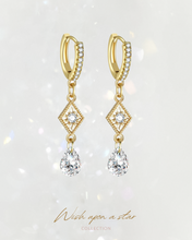 Load image into Gallery viewer, GLOWSTONE • WHITE - Glazed Earrings ✦ 925 Silver ™