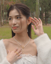 將圖片載入圖庫檢視器 Pearl Poetry - 18KGP Earrings