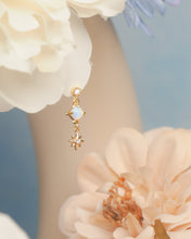 Load image into Gallery viewer, Starbust - Opal Hoops