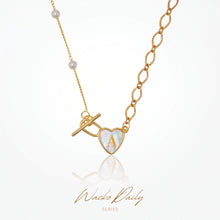 Load image into Gallery viewer, 【Alphabet Customization - Necklace】 MY LETTER TAG - Toggle Gold Necklace