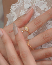 將圖片載入圖庫檢視器 SHELL WE LOVE - Gold Ring ✦ 925 Silver ™