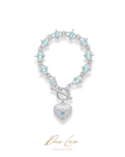 將圖片載入圖庫檢視器 【天然海藍寶】DEAR LOVER - AquamarineBracelet