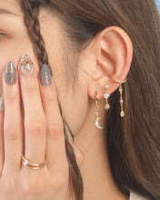 Load image into Gallery viewer, Starbust - Opal Hoops