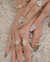 將圖片載入圖庫檢視器 【淡水珍珠】PEARL ROCK - Rhombus Ring