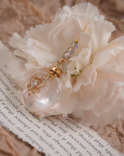 將圖片載入圖庫檢視器 【可打開放香水】 HEARTFELT (Gold) - White Crystal Perfume Necklace ✦ Waterproof™