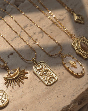 Load image into Gallery viewer, Wish Maker - Moon & Sun Tarot Necklace *Waterproof