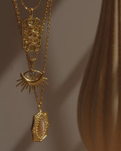 Load image into Gallery viewer, Caramel & Sacred Sign Necklace *Waterproof