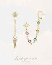 Load image into Gallery viewer, DON'T FORGET ME - Rainbow Glazed Earrings ✦ 925 Silver ™