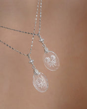 Load image into Gallery viewer, Eternal Rose Ver.1 - Silver Necklace ✦ Waterproof™