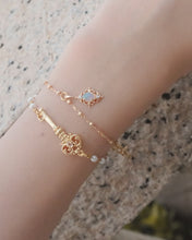 Load image into Gallery viewer, 【WACKO推薦】FAIRY KEY - Gold Bracelet ✦ Semi-Waterproof