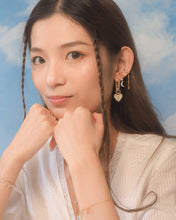 Load image into Gallery viewer, Courage - Opal Evil Eyes Hoops