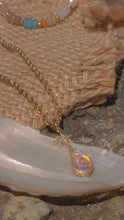 ๅฐๅ็่ผๅ
ฅๅๅบซๆชข่ฆๅจ Depth - Titanium Steel Blue Droplet Necklace *Waterproof