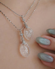 Load image into Gallery viewer, Eternal Rose Ver.1 - Silver Necklace ✦ Waterproof™