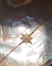 Load image into Gallery viewer, 8 AWN STAR - Gold Bracelet โฆ 925 Silver โข